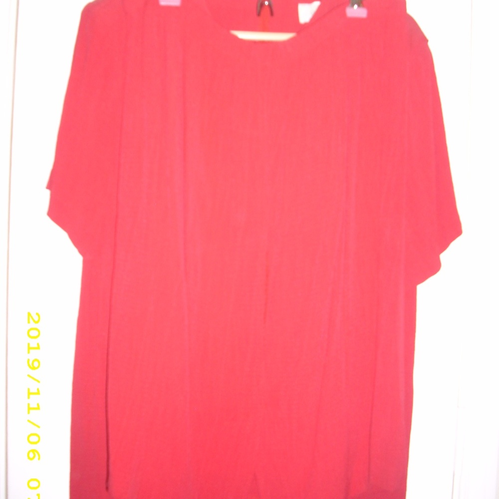 Red Skirt Set